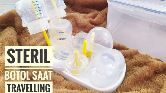 Cara Steril Botol Mudah Ketika Bepergian