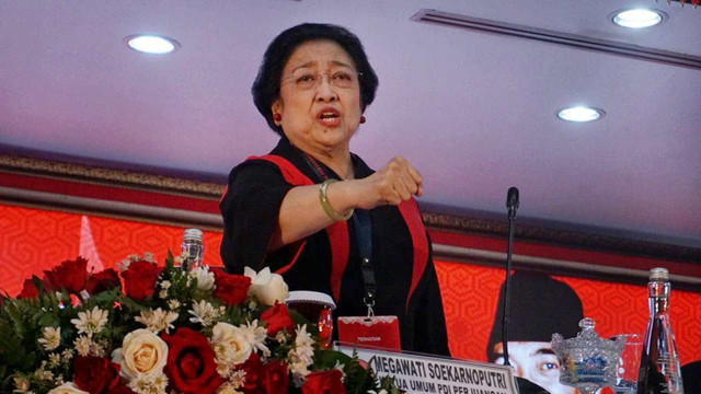 Ketua Umum PDIP, Megawati Soekarnoputri. Foto: Jamal Ramadhan/kumparan