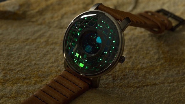 Foto: Trappist-1 Moonphase Watch yang diproduksi perusahaan Xeric bekerjasama dengan NASA