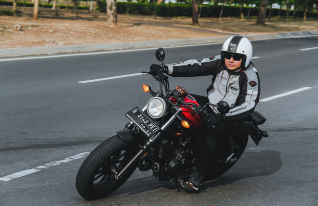 Honda CMX 500 Rebel Foto: Bangkit Jaya Putra/kumparan