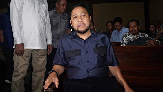 Setya Novanto bersaksi di Sidang Sofyan Basir. Foto: Fanny Kusumawardhani/kumparan