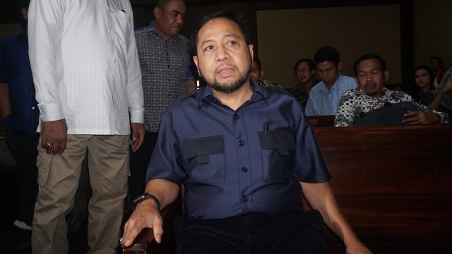 Terpidana kasus e-KTP, Setya Novanto. Foto: Fanny Kusumawardhani/kumparan