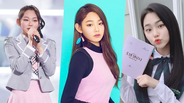 Kang Mina Foto: Instagram/@produce_x_101 @jellyfish_stagram @gu9udan