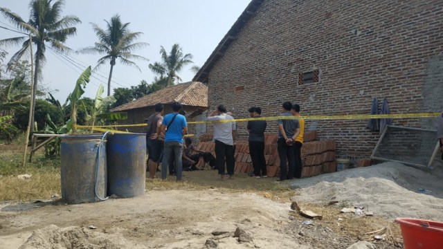 Suasana di rumah pembunuhan sekeluarga di Serang, Banten. Foto: Dok. Istimewa