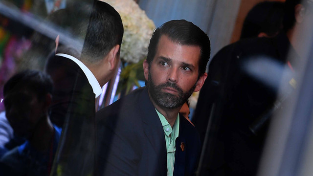 Putra sulung Presiden Amerika Serikat Donald Trump, Donald Trump Jr. Foto: ANTARA FOTO/Sigid Kurniawan