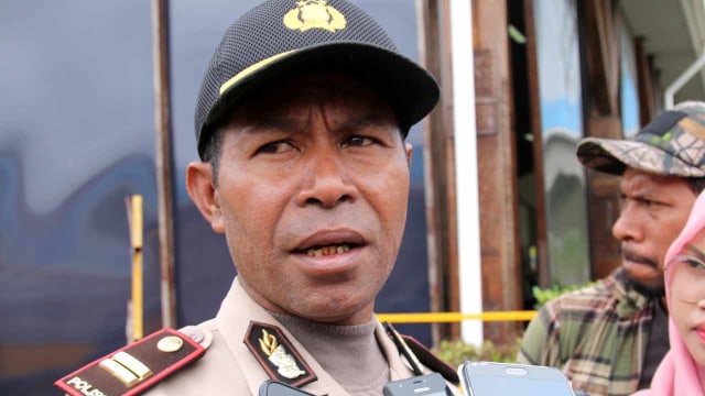 Kapolsek Ilaga Iptu Manase Sayori. Foto: Dok. Istimewa