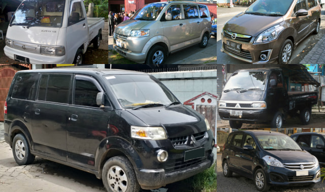 Deretan mobil kembar siam di Indonesia Foto: dok. Wikimedia