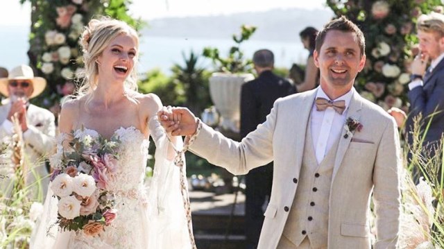 Matt Bellamy 'Muse' resmi menikah Foto: Instagram @mattbellamy