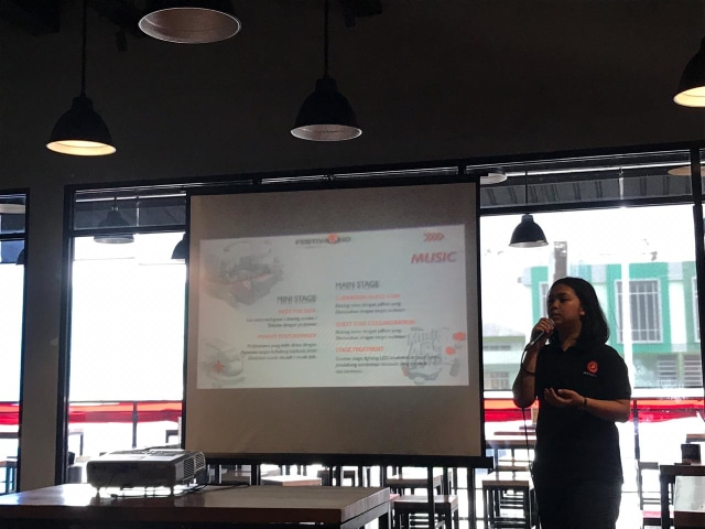 Press Conference festivaLAnd yang diadakan di Warung Upnormal Pontianak, Rabu (14/08). Foto: Teri