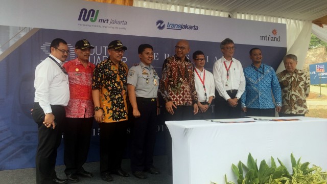 Kerja sama MRT Jakarta dan Intiland untuk sediakan park and ride South Quarter. Foto: Moh Fajri/kumparan