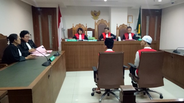 Sidang dakwaan terkdawa kerusuhan 21-22 Mei di Pengadilan Negeri, Jakarta Pusat. Foto: Adhim Mugni Mubaroq/kumparan