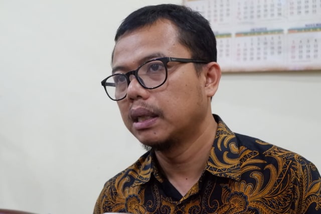 Ketua Tim JPU KPK, Wawan Yunarwanto, saat diwawancarai awak media, Kamis (15/8) | Foto : Obbie Fernando/Lampung Geh