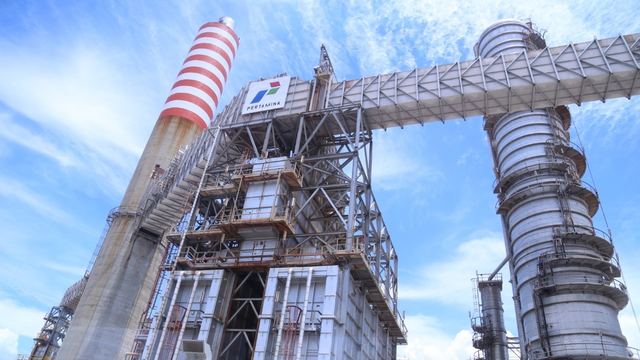 Area jalur pipa Kilang RU V Balikpapan milik Pertamina. Foto: Dok. Pertamina