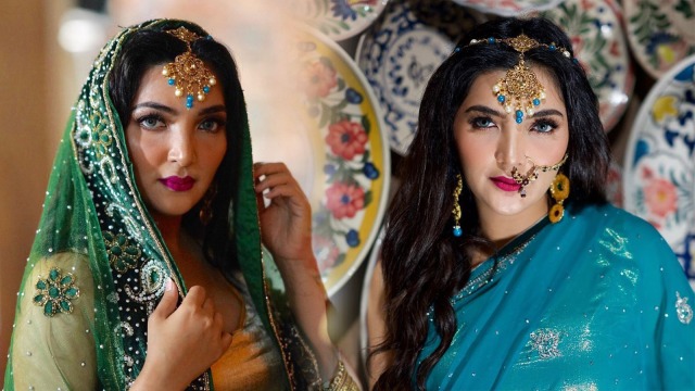 Ashanty dalam balutan busana India. Foto: Instagram/@ashanty_ash