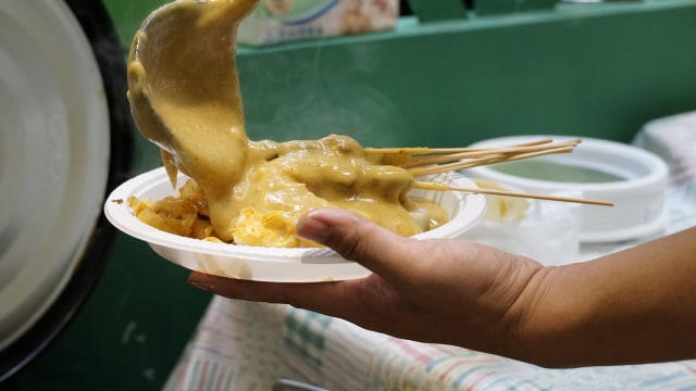 Ilustrasi sate padang. Foto: Safira Maharani/ kumparan