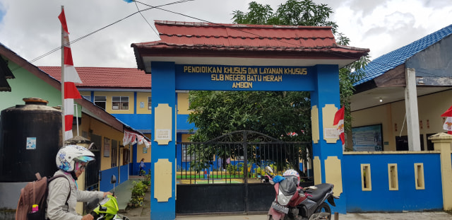SLB Negeri Batu Merah (15/8). Dok : Lentera Maluku
