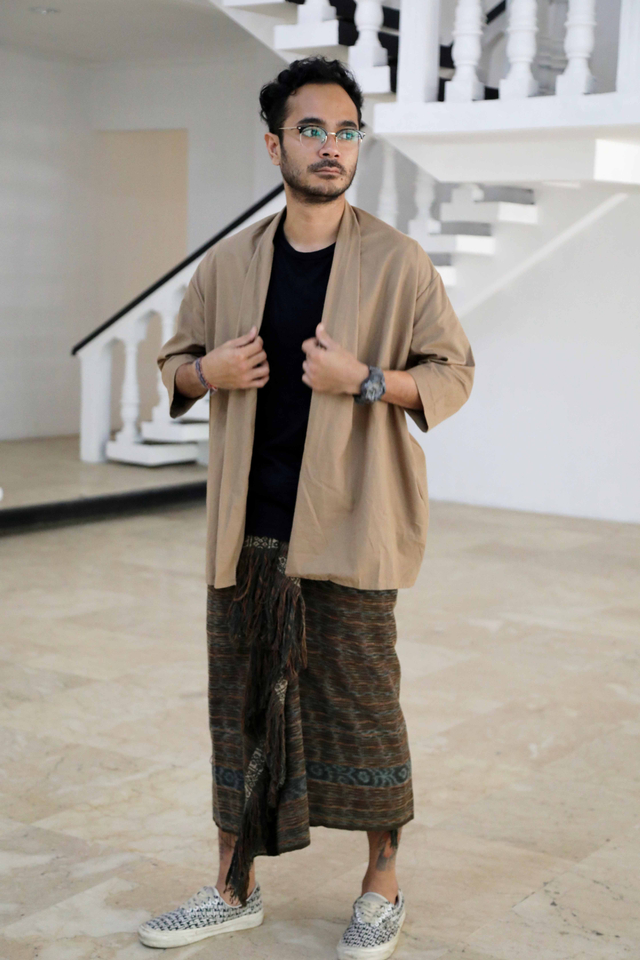 Marthino Lio usai promo film MoveOnAja di kantor kumparan. Foto: Melly Meiliani/kumparan