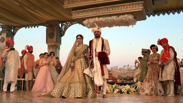 Foto pernikahan anak Raam Punjabi. Foto: Denita br Matondang/Kumparan.