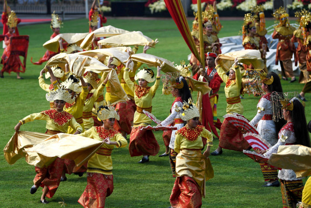 Ilustrasi tarian budaya Indonesia. Foto: ANTARAFOTO/Akbar Nugroho Gumay