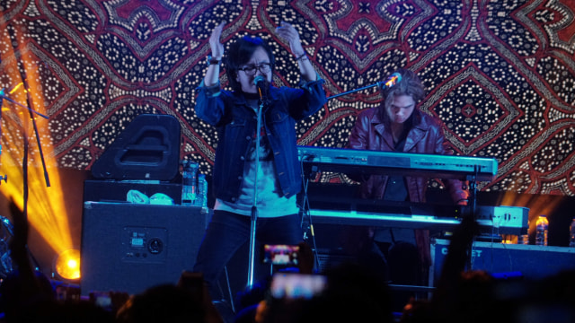 Ilustrasi penampilan Dewa 19 bersama Ari Lasso. Foto: Helmi Afandi Abdullah/kumparan