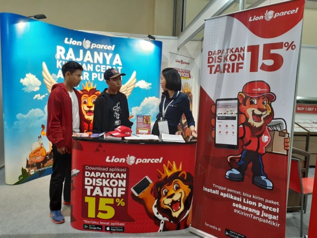 Industri logistik turut hadir memeriahkan pameran e-commerce di Pasar idEA yang berlangsung di JCC Senayan, Jakarta.