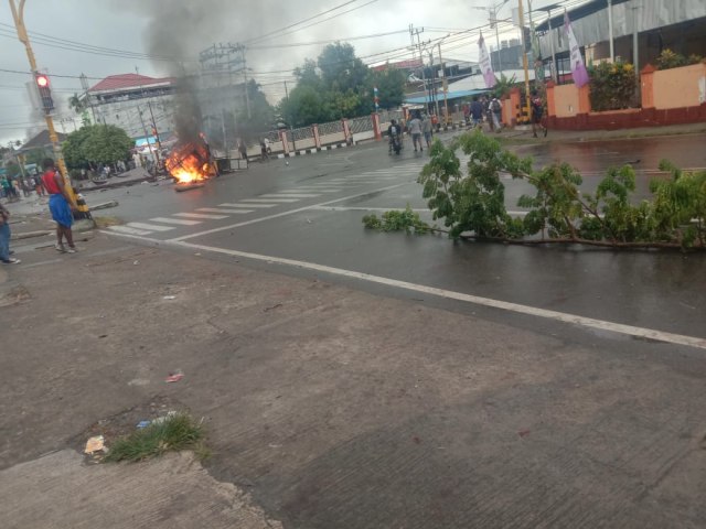 Suasana di Manokwari siang ini. Foto: Roli/Balleo News