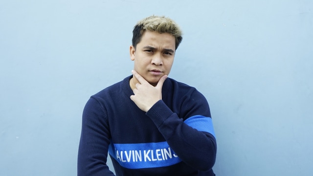 Billy Syahputra di Jalan Kapten Tendean, Jakarta Selatan Foto: Ronny