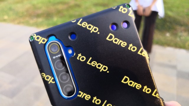 Smartphone Quad Camera 64 MP Realme Foto: Bianda Ludwianto/kumparan