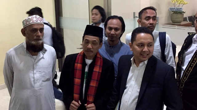 Pecinta UAS melaporkan balik pelapor UAS ke Bareskrim Polri. Foto: Mirsan Simamora/kumparan