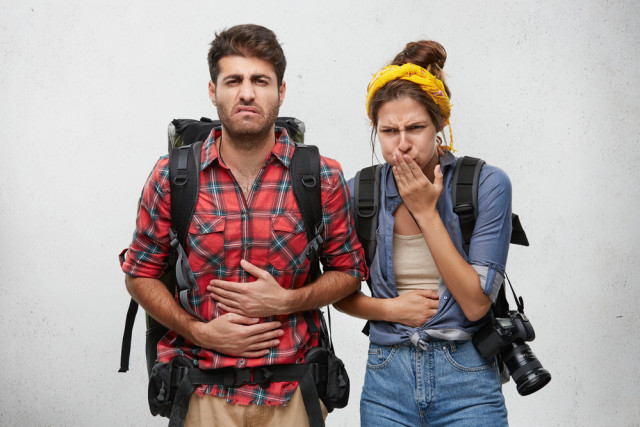 Ilustrasi masalah pencernaan saat traveling Foto: dok.shutterstock
