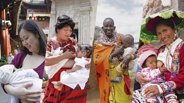 Potret menyusui di berbagai negara Foto: Dok. Lansinoh