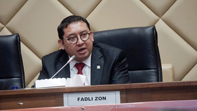 Eks Wakil Ketua DPR RI, Fadli Zon. Foto: Jamal Ramadhan/kumparan