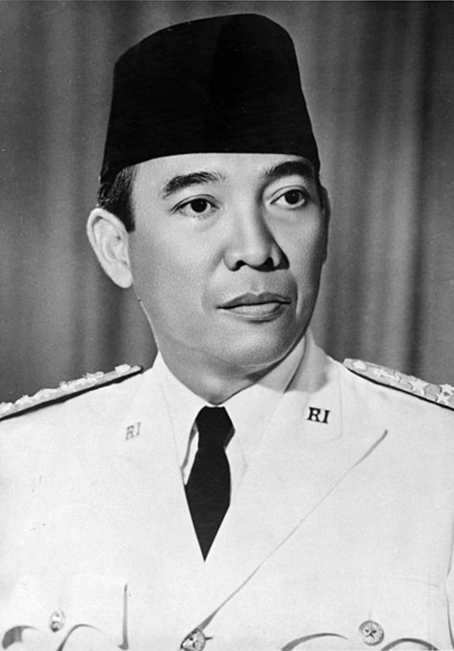 Presiden pertama Soekarno. Foto: Wikipedia