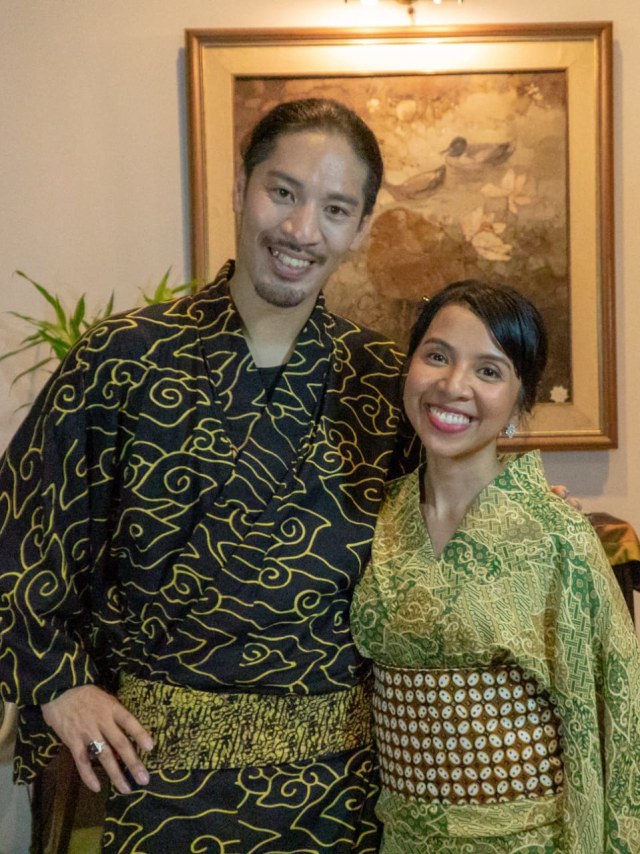 Hiroaki Kato dan Arina 'Mocca' sudah menikah. Foto: Instagram @ephipania.