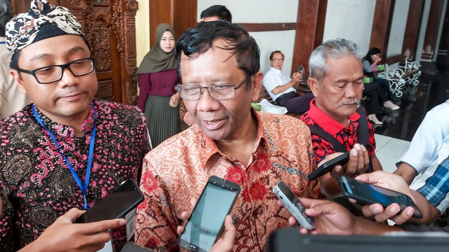 Dewan pengarah Badan Pembinaan Ideologi Pancasila (BPIP) Mahfud MD. Foto: Afiati Tsalitsati/kumparan
