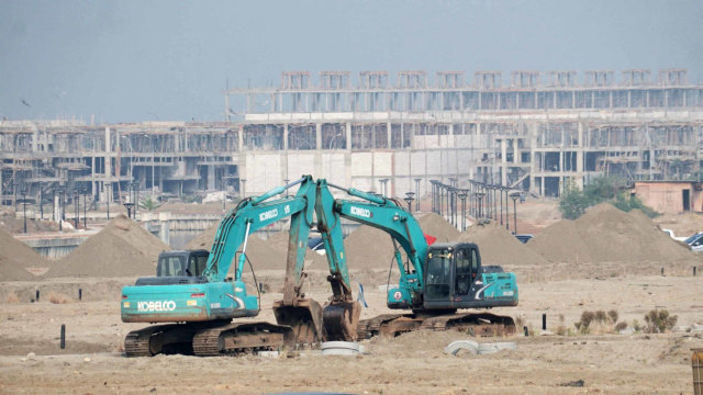 Suasana di sekitar pulau reklamasi, Jakarta. Foto: Helmi Afandi/kumparan