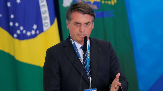 Presiden Brasil, Jair Bolsonaro. Foto: REUTERS/Adriano Machado