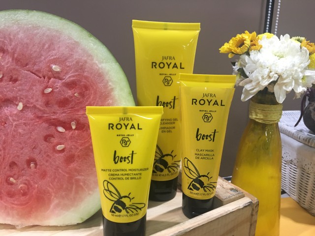 Jafra Royal Boost RJx untuk kulit normal, kombinasi, berminyak Foto: Irish Tamzil