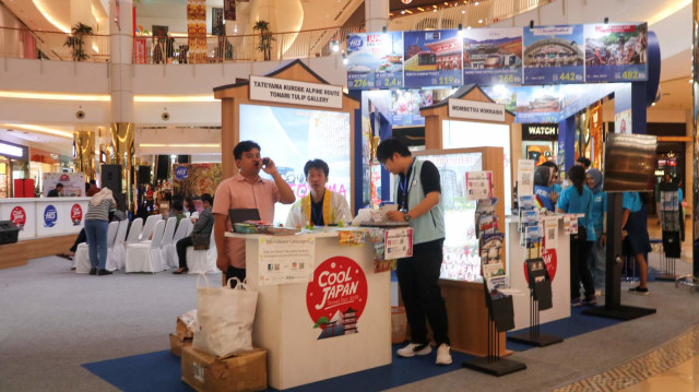 Cool Japan Travel di Summarecon Mall Serpong. Foto: Helinsa Rasputri/kumparan