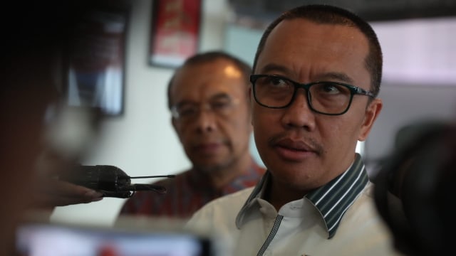 Menteri Pemuda dan Olahraga (Menpora), Imam Nahrawi, di Kantor Kemenko PMK. Foto: Aditia Rizki Nugraha/kumparan