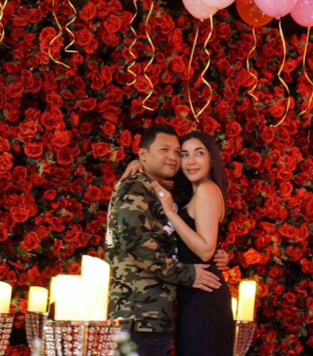 Jerry Borneo Putra bersama dr Natasha Cinta Vinski. (Foto: IG)