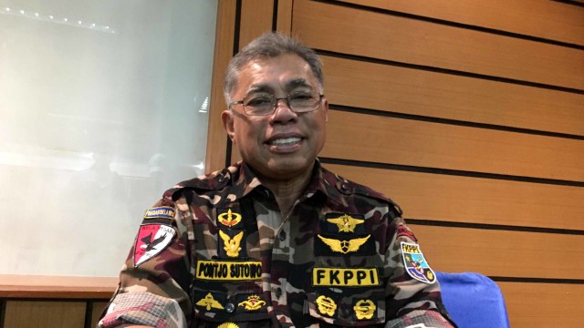 Ketua Umum FKPPI, Pontjo Suwoto. Foto: Yuana Fatwalloh/kumparan