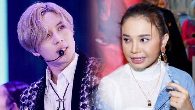 Taemin SHINee dan Rossa. Foto: Facebook/shinee dan Ronny