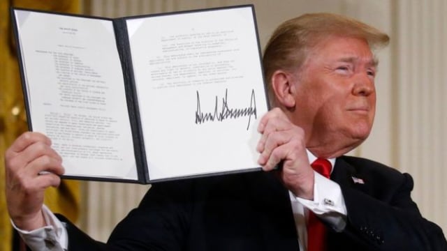 Presiden AS Donald Trump mengumumkan peresmian pembentukan Pasukan Luar Angkasa AS minggu depan