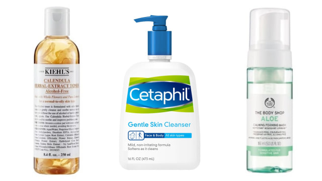 Kiehl's, Cetaphil, dan The Body Shop. Foto: dok. Kiehl's, Cetaphil, dan The Body Shop
