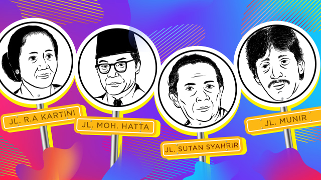 Pahlawan Indonesia yang namanya diabadikan menjadi nama jalan di Belanda Foto: Basith Subastian