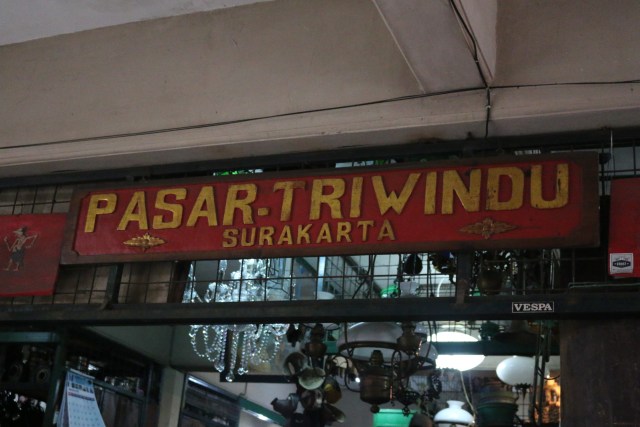 Pasar Triwindu, Solo, Jawa Tengah Foto: Selfy Momongan