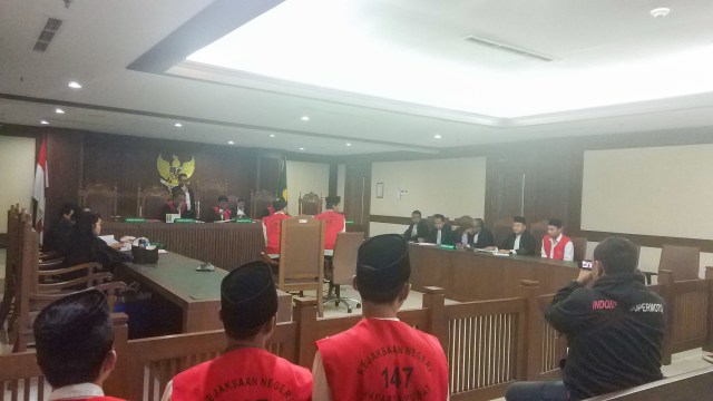 Sidang kerusuhan 21-22 Mei . Foto: Adhim Mugni Mubaroq/kumparan