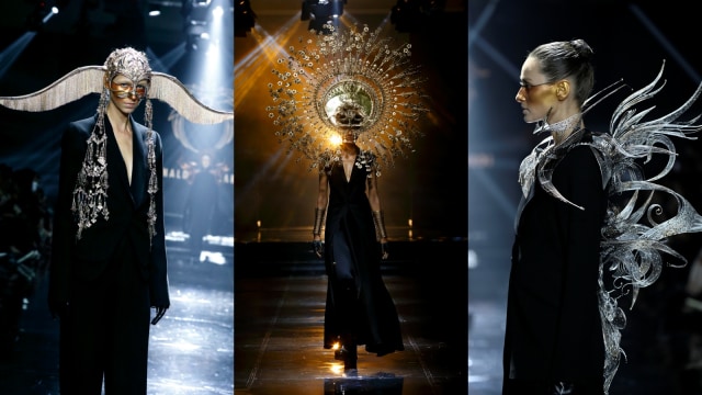 Koleksi Aku Untukmu Indonesia rancangan Rinaldy Yunardi di JFFF 2019. Foto: dok. JFFF