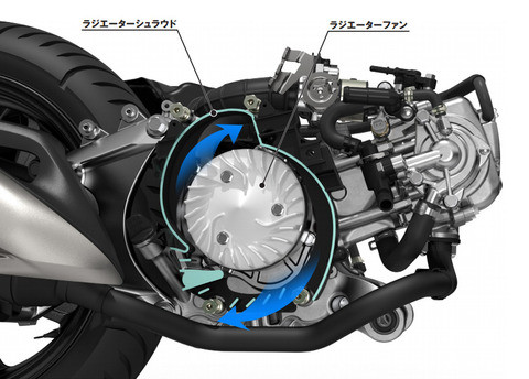 Paten mesin Honda terbaru yang punya 4 katup pada silindernya. Foto: dok. Kojintekibikematome